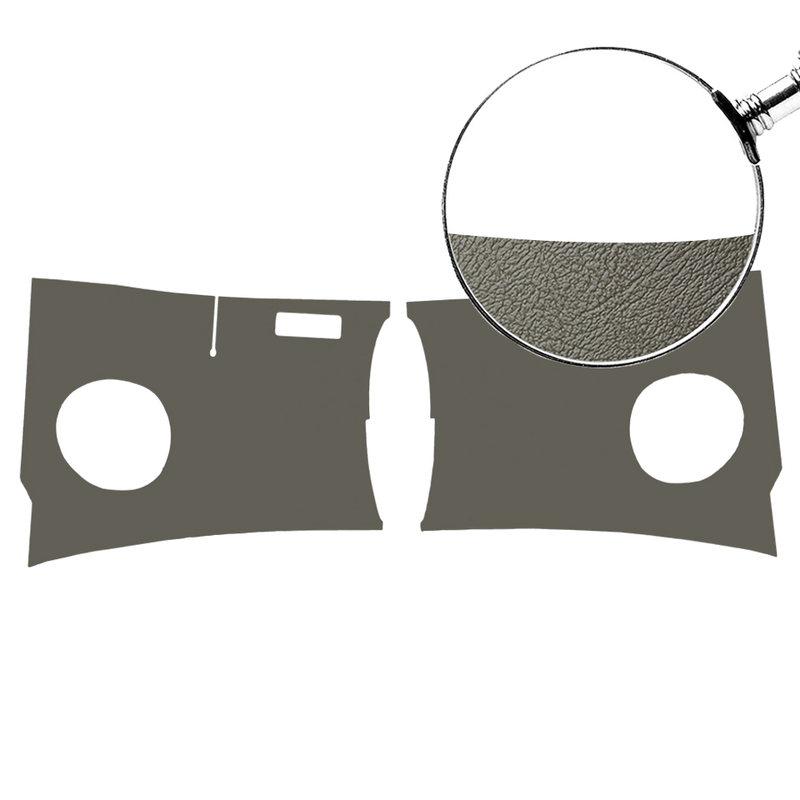 Panneaux protection face avant - gris 211 863 111D + 211 863 112D