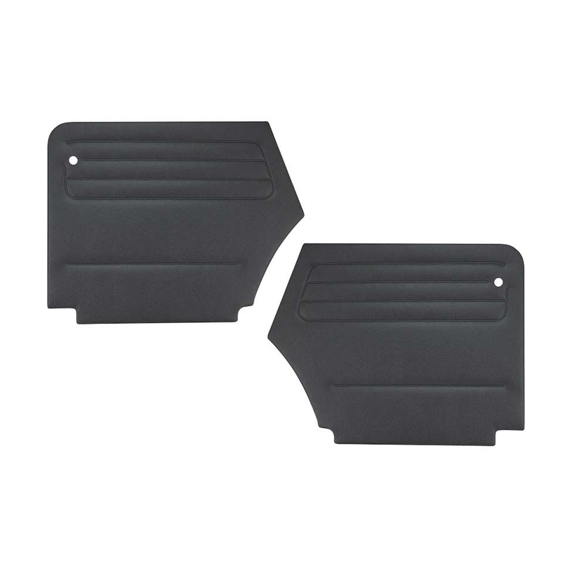 Quarter panels, rear, Beetle convertible, 2 pieces 