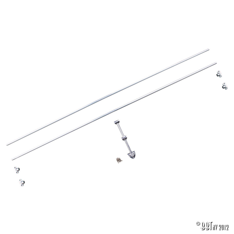 Kit de grelha de barras verticais (Jail Bar) para a janela traseira 