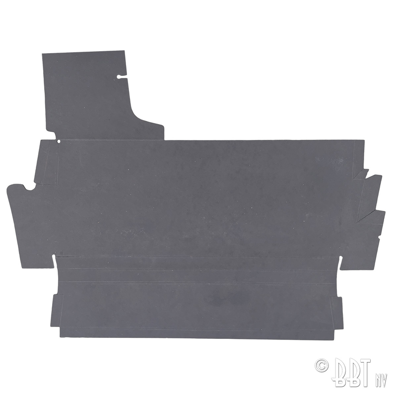 Front trunk cardboard, top side 133 863 507
