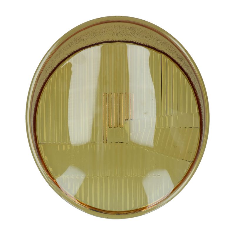 Koplampglas '911 style' geel (LHD) 111 941 115G