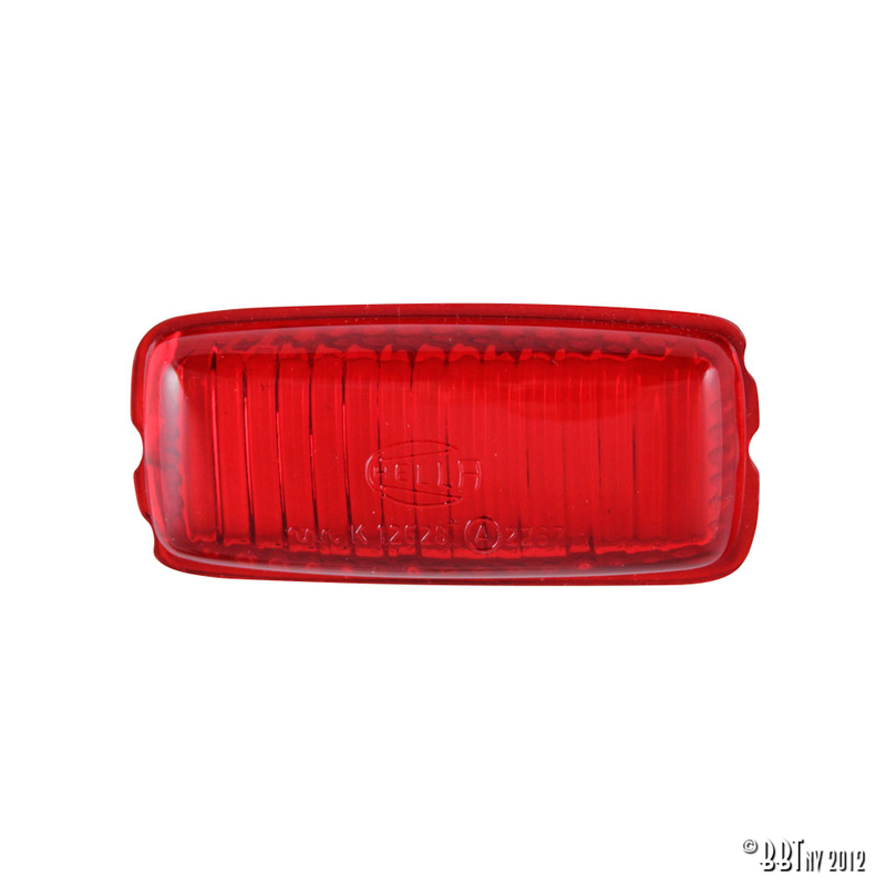 Lens for reversing light, red - Hella 211 945 331A