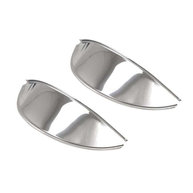 Eyebrows stainless steel small / pair 