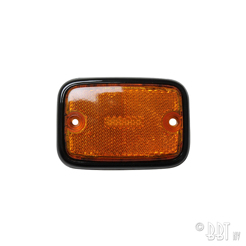 Side reflector lens front - Orange-black 211 945 119B