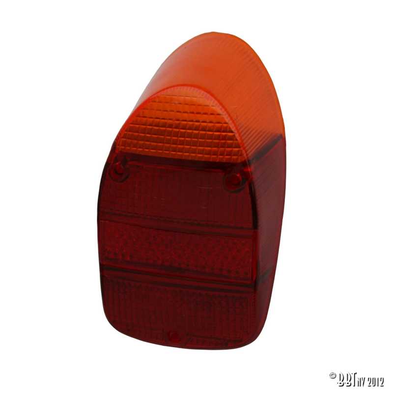 Tail light lens, EuropeanOrange/red/red 111 945 241L