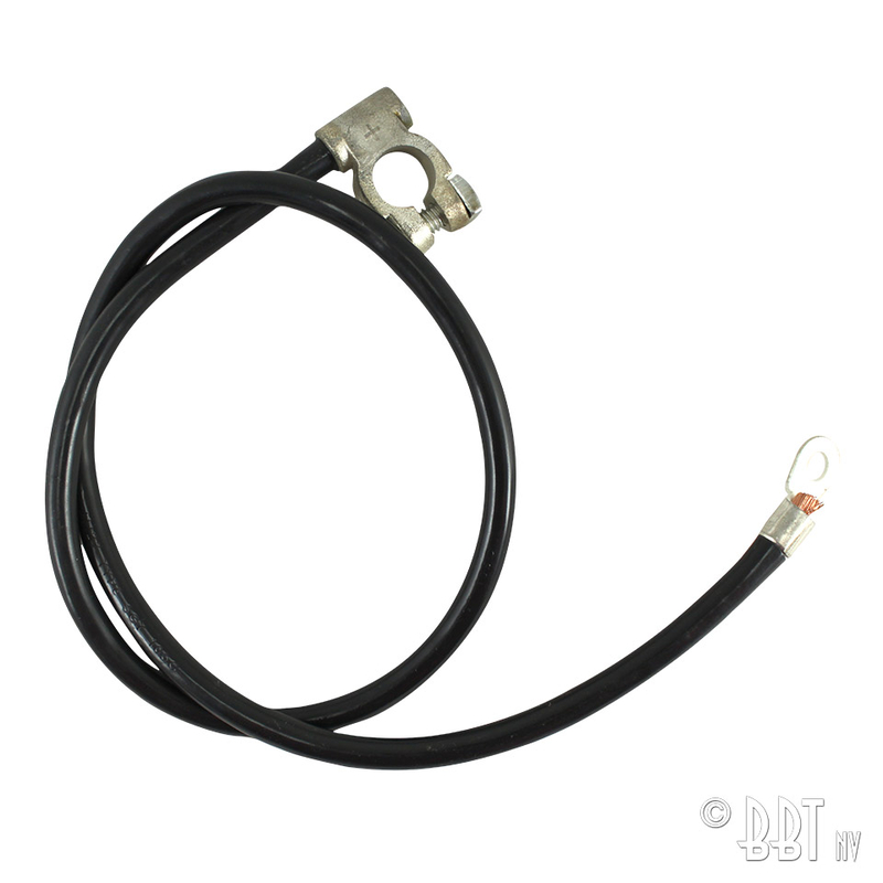 Positive battery cable, black 825 mm 211 971 225C