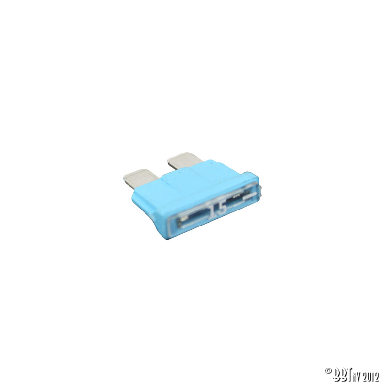 Blade fuse 15A (light blue) N 017 131 12