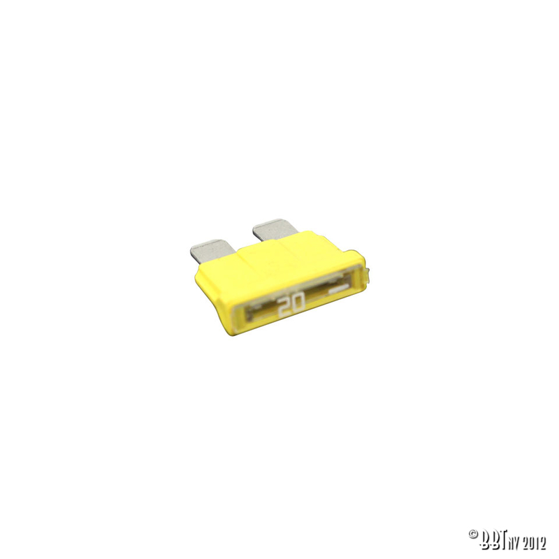 Fusível de dois pinos 20A (amarelo) N 017 131 13
