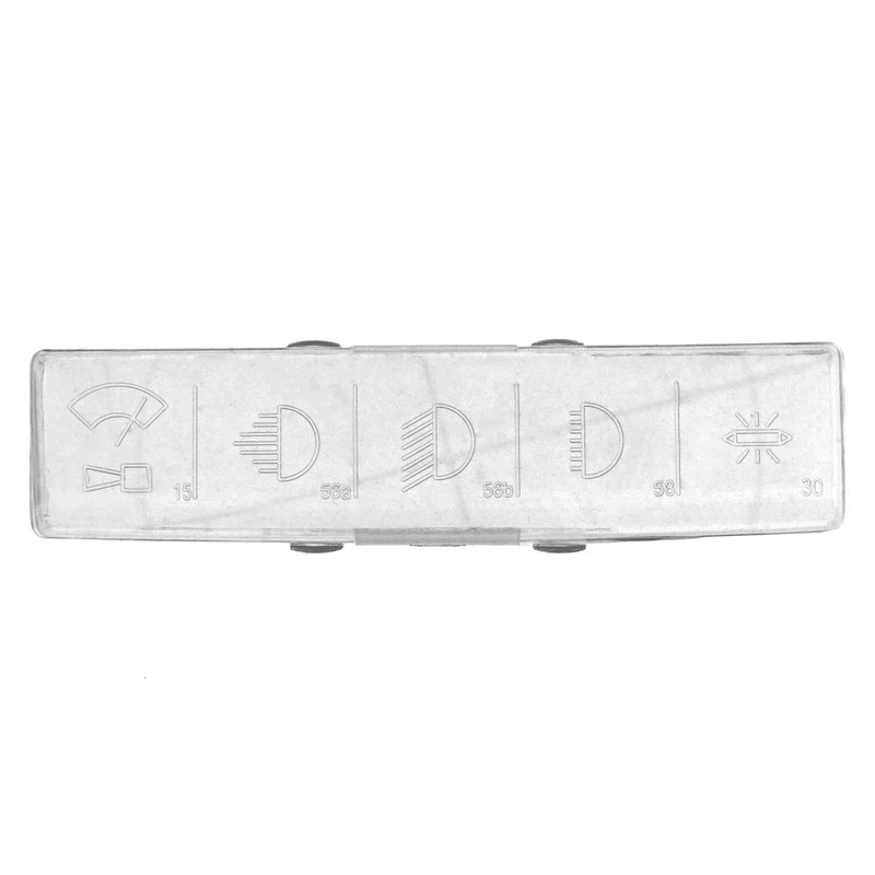 Tampa da caixa de fusíveis, 10 fusíveis 181 937 555