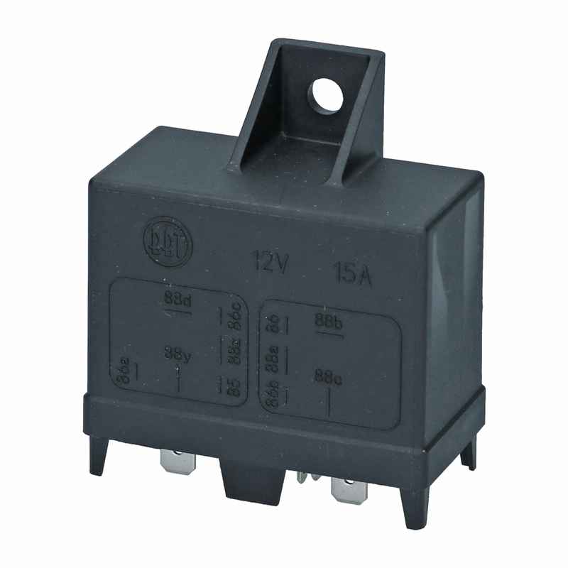 Relé do motor de injeção, 11 pinos 071 906 059