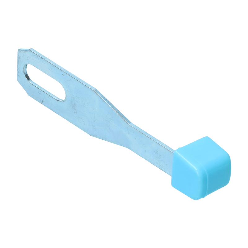Fresh air control lever, blue 211 259 367