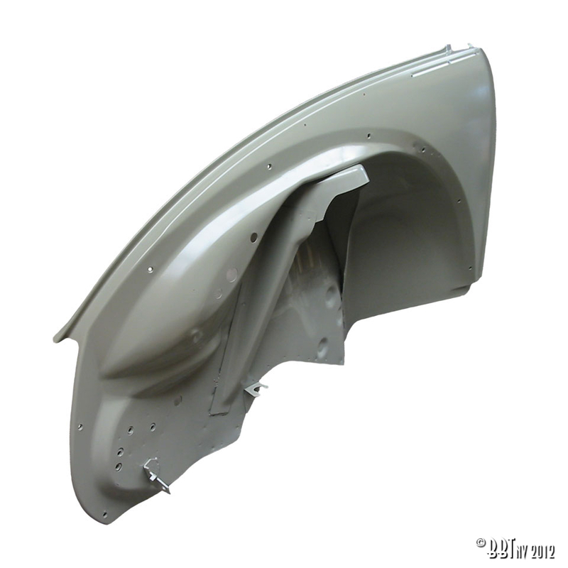 Guarda-lamas interior dianteiro, esquerda, completo 135 809 021B