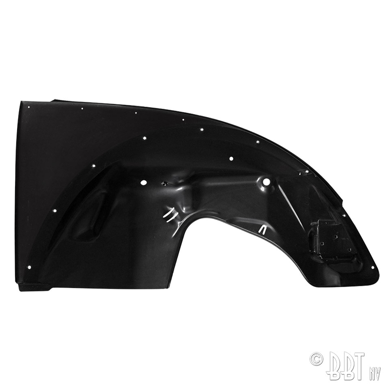 Complete front inner right wheelarc, reproduction 