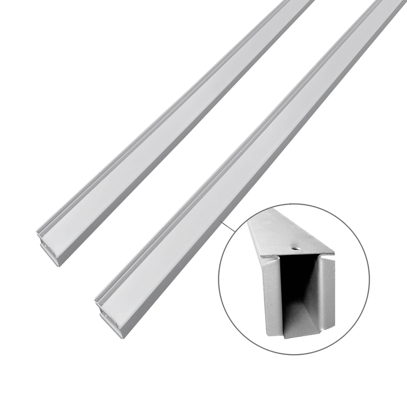 Set de Rayons de longitude sous plancher de benne pick-up (double Cabine) 261 801 841B + 841D