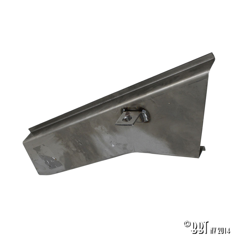 Secção do chassi atrás do eixo dianteiro, direita 