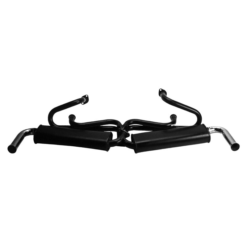 Exhaust 'Dual Quiet pack' 