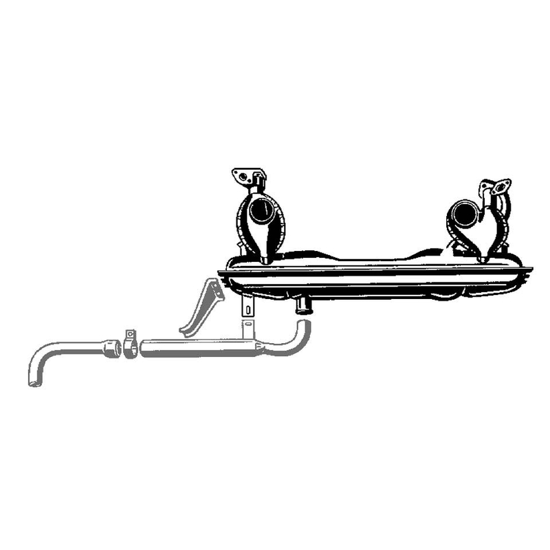 Exhaust (with Tüv) 211 251 051R
