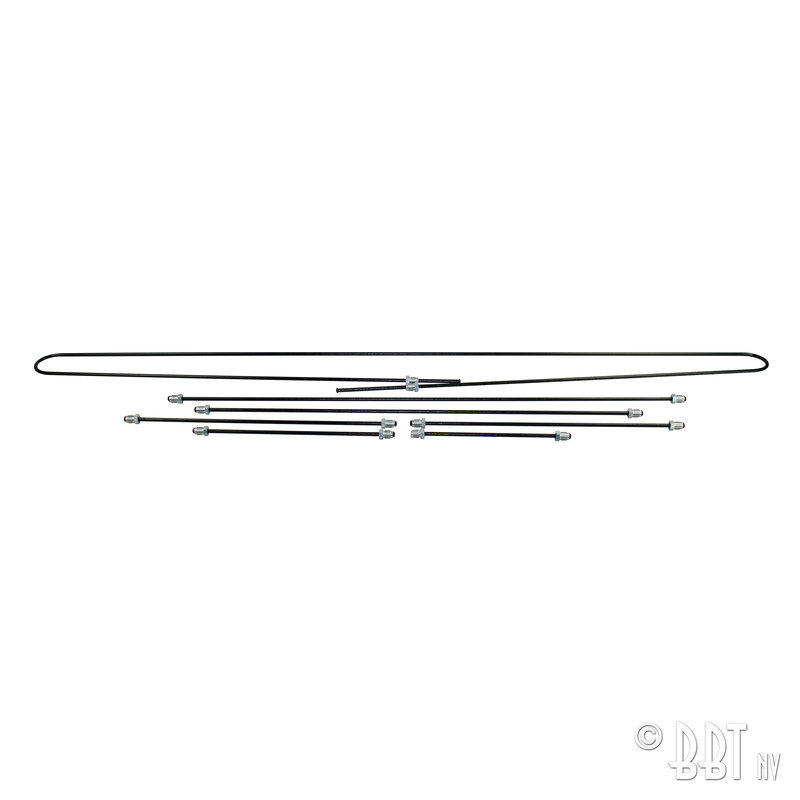 Jogo de tubos metálicos de travão, estabilização, original 