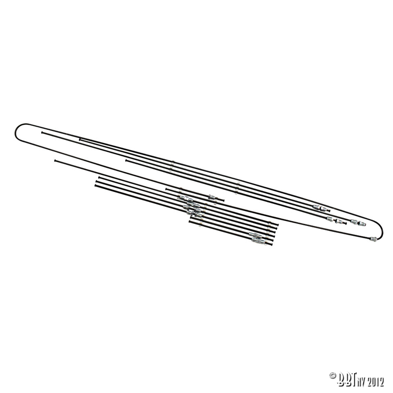 Bremsleitungssatz - ohne bremskraftverstarker 