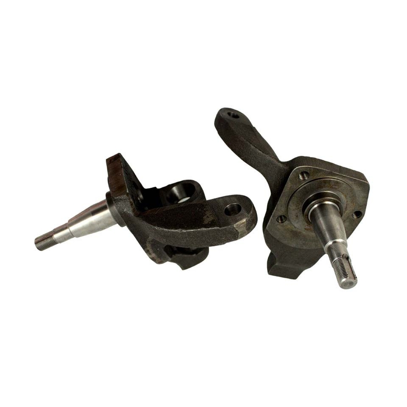 Lowered spindles for drum brakesas pair 