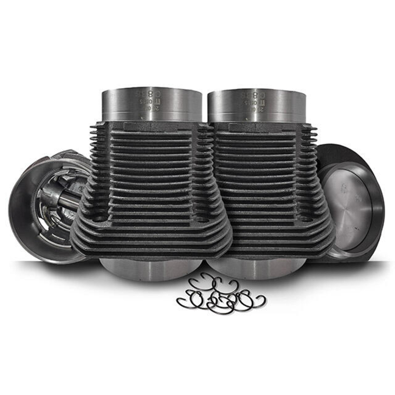 Kit de pistões e camisas, fundidos, superior 90,00 mm - inferior 90,00 mm 111 198 057B