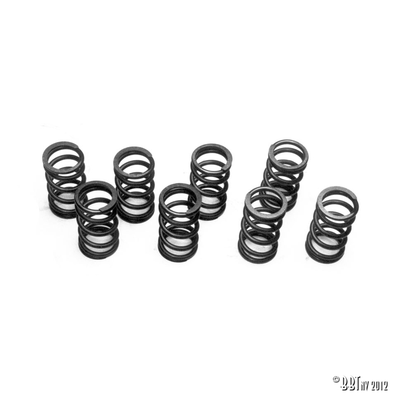 Single valve springs (30% stronger than stock style)8 pieces 
