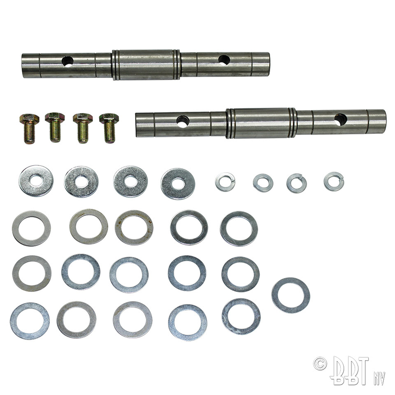 Rocker shafts, fortifiedas pair 