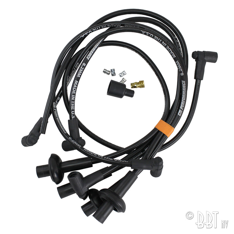 Ignition wire set for Magnaspark II, black 