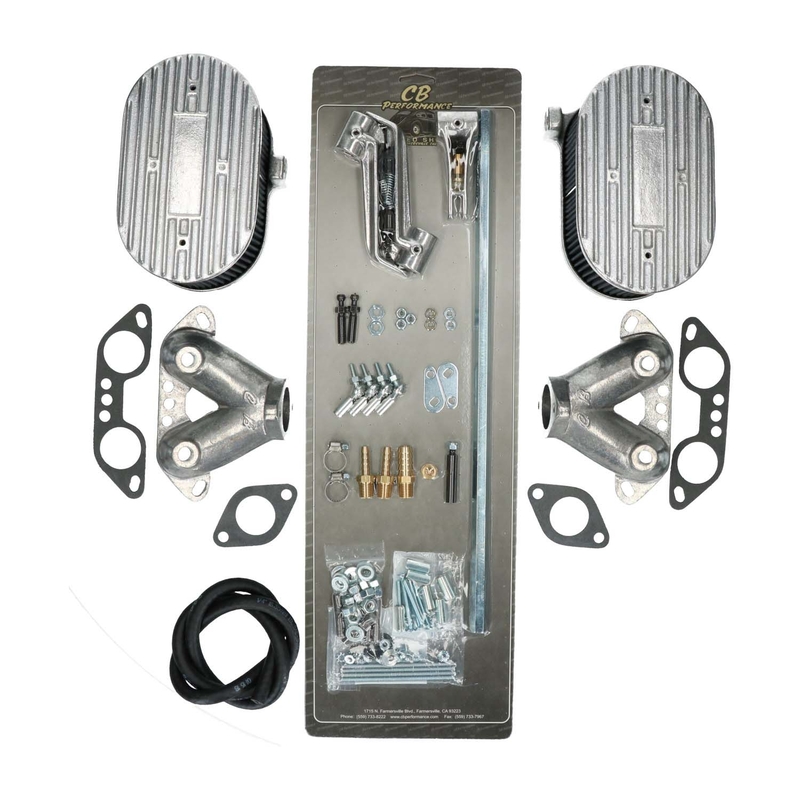 Saugrohre und Gasgestänge für 'Weber' ICT Vergaser 