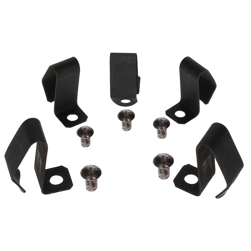 Kit clips & rivets jante 5-trous (5 pcs) 111601131 (x5) + N0134071 (x5)