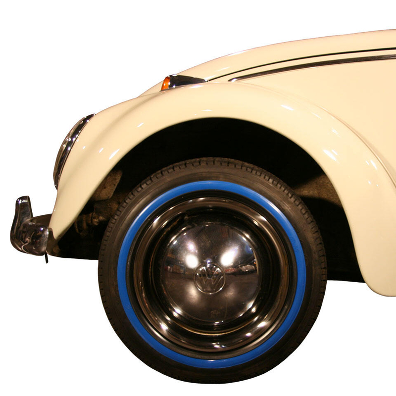 Flanc bleu (fin) 14 inch, par 4 