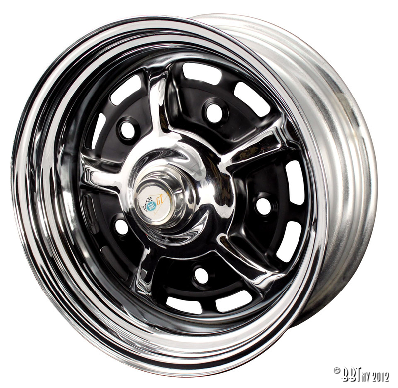 Wheel BBT Sprintstar, chrome/black5 lug (5x205)5,5x15