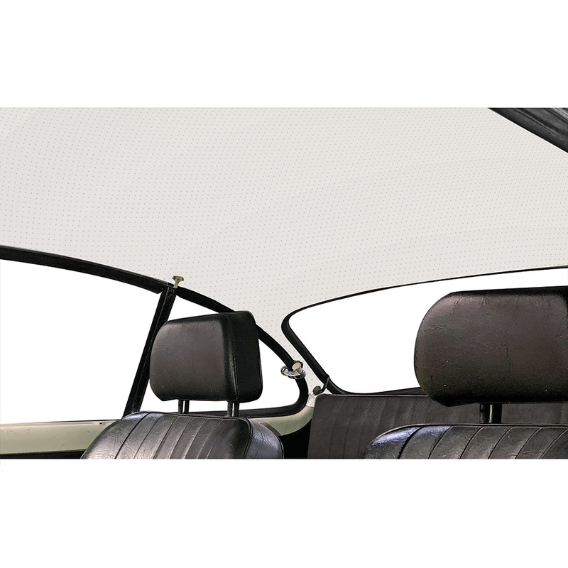 Forro do tejadilho, vinil perfurado 