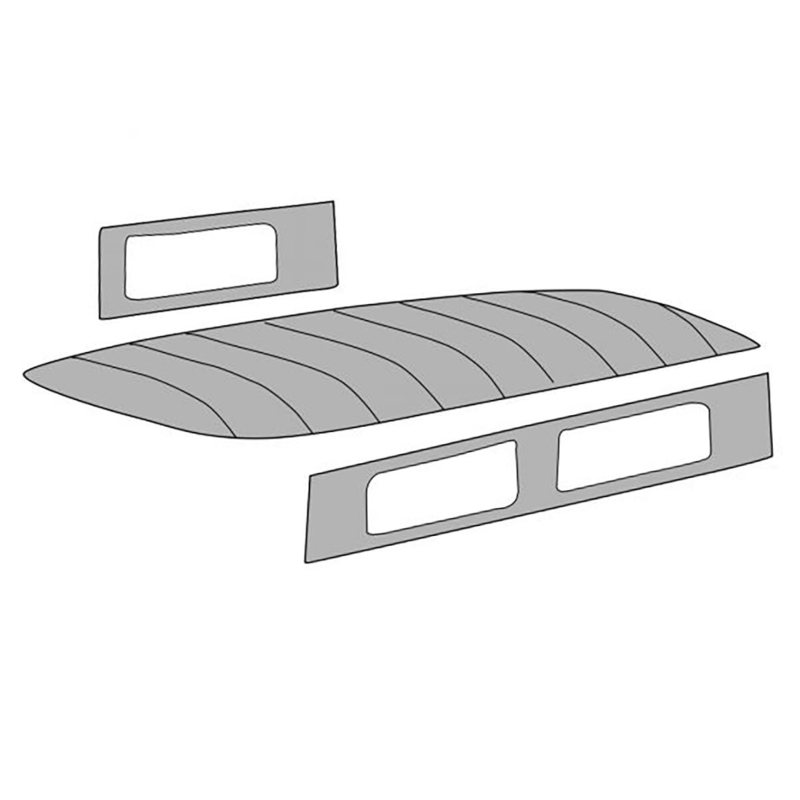 Ciel de toit, vinyle 