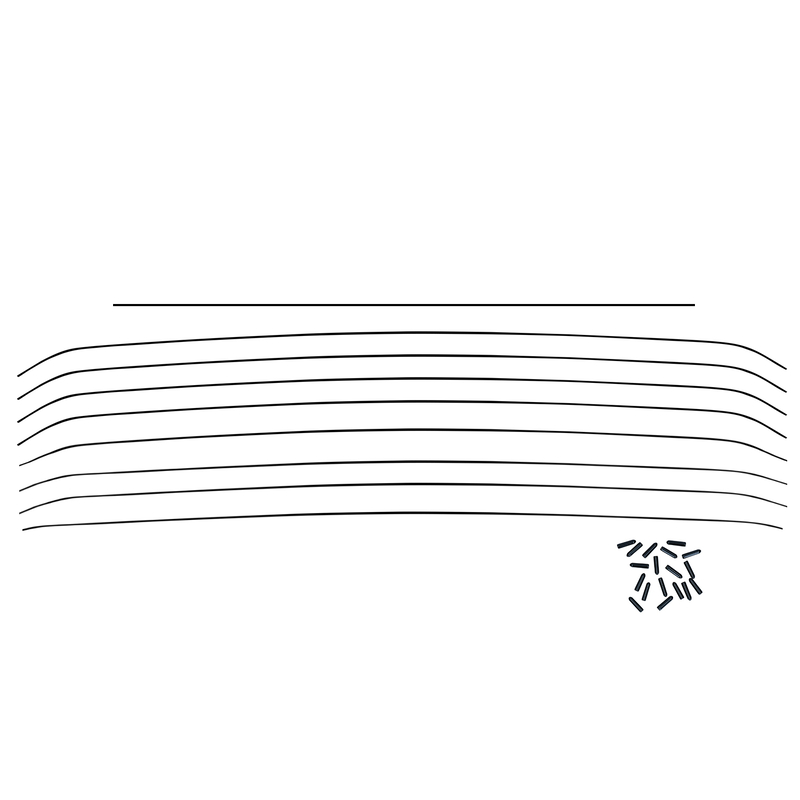 Headliner bows (9st) 