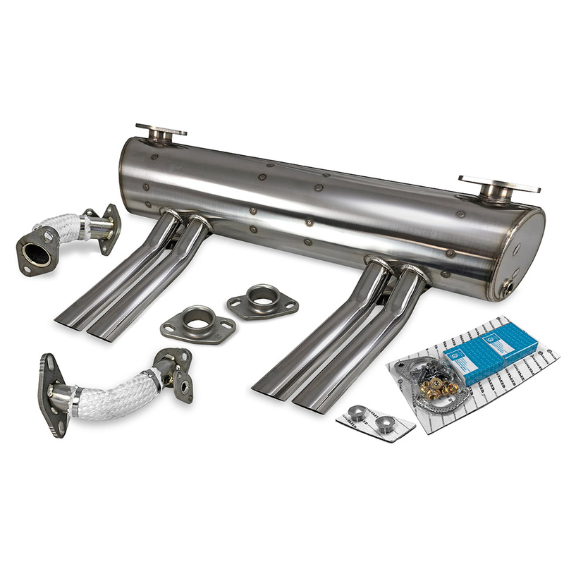 Exhaust 'Abarth'(with pre-heat risers) 155-203-45100