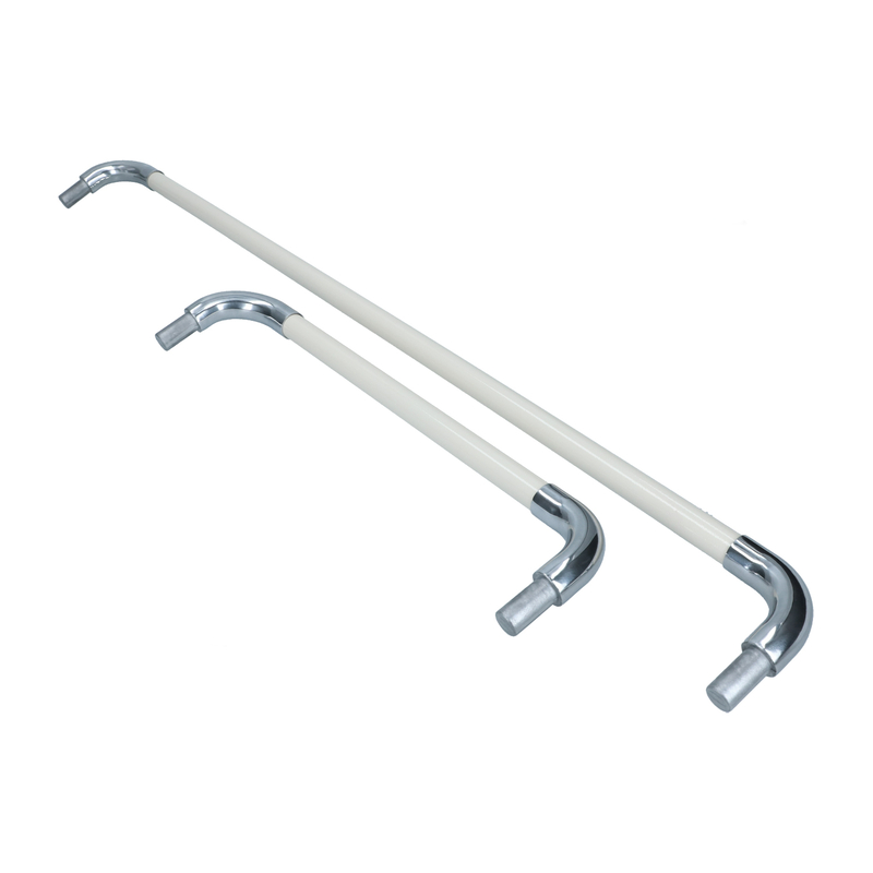 Poignée passager de banguette de milieu3-places (kit) Ivoire 211 833 801/802 (2x), 221 833 811/815