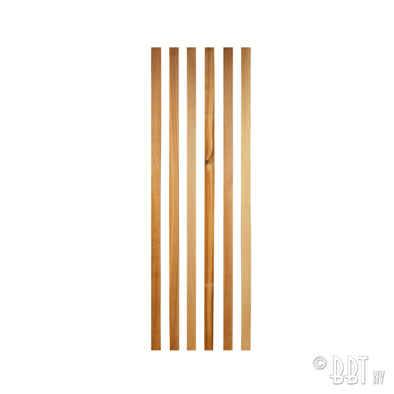 Wood slat kit for hoop /Double cab 265 871 151A x6