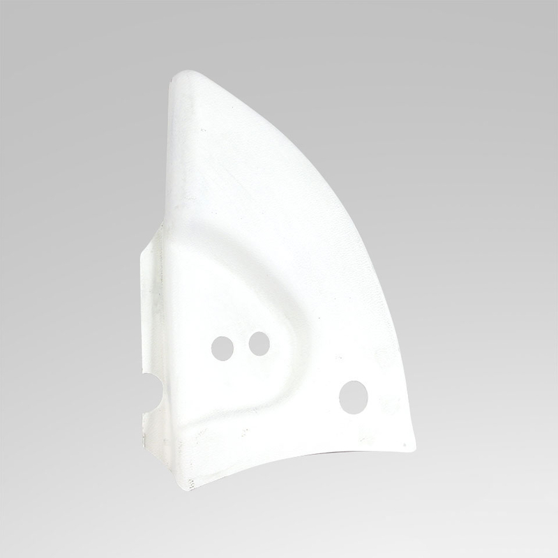 Scharnierabdeckung Verdeck Käfer Cabriolet, rechts, weiß 151 898 198 C/D