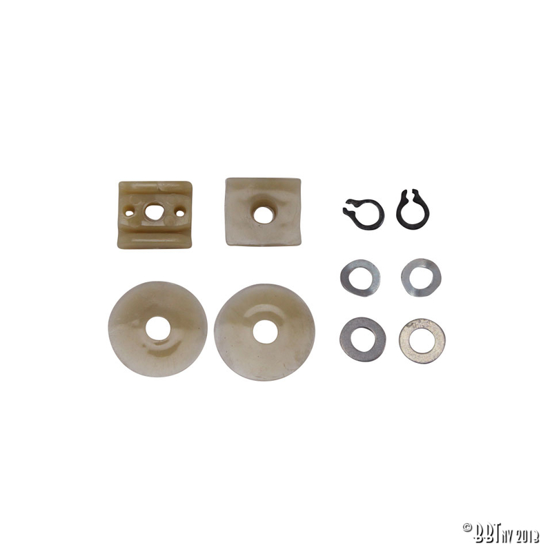 Kit consist plastic blocks, rings, springs etc. to mount convertible side-window into window-sash (1 kit/window) 151 837 507