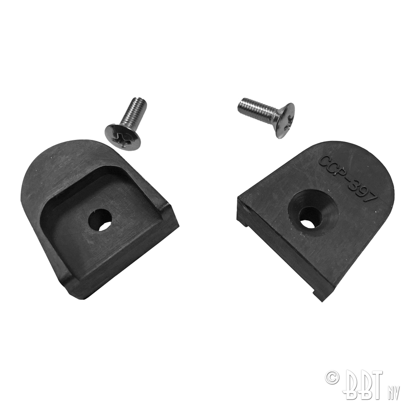 Batentes em borracha, descapotável, par 151 871 397 (x2) + N 11 960 1 (x2)