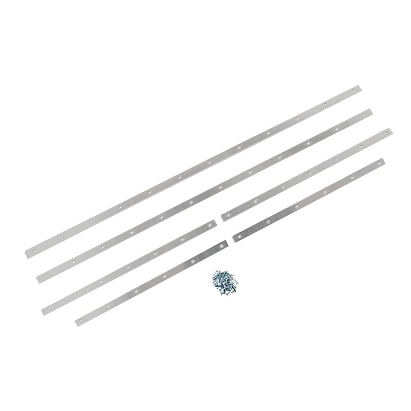 Kit de montagem das borrachas na armação superior (com parafusos) 