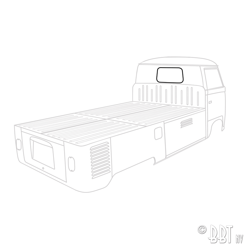 Rear window seal, Pick up, each 211 845 521