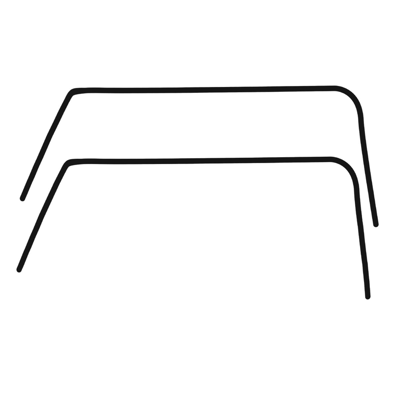 Borracha superior da porta, par 211 837 835A (x2)