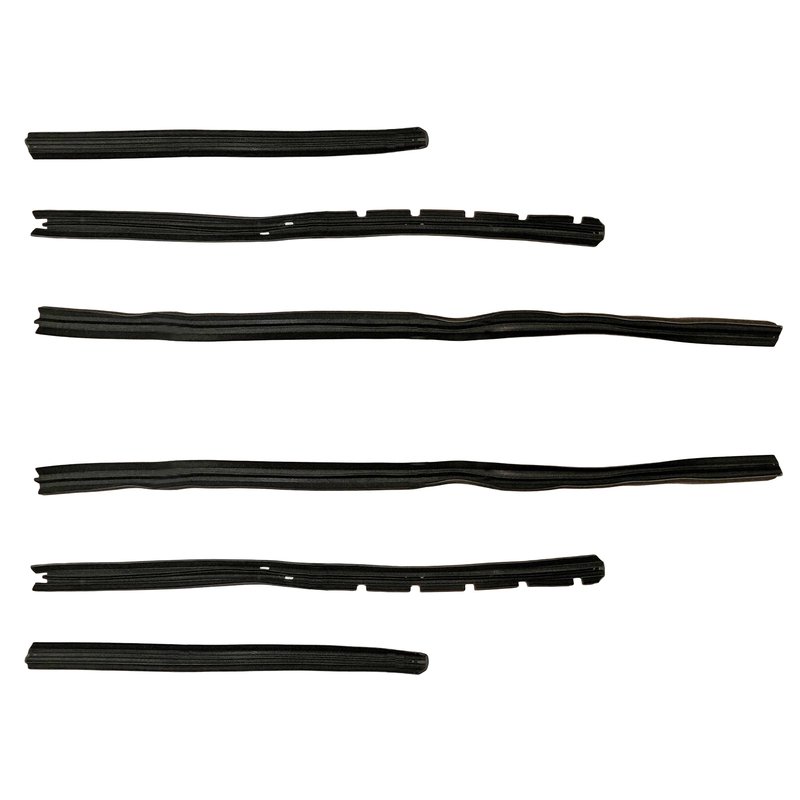 Felt channel set, 6 pieces/ 2 doors 211 898 380