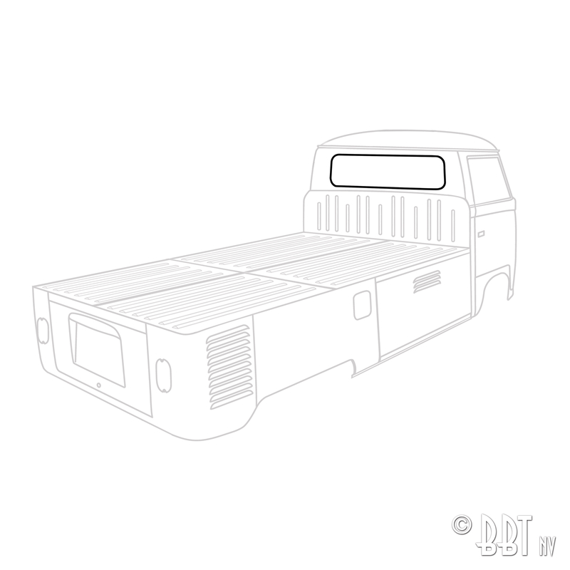 Rear window seal, Pick-upGerman Quality 261 845 521B