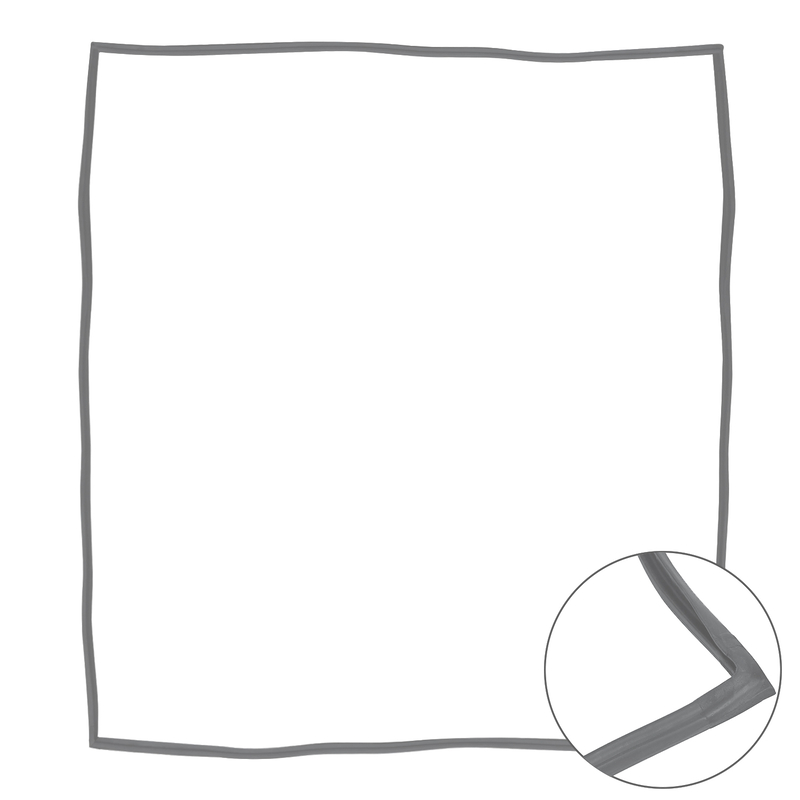 Borracha de porta de correr, esquerda - Alemão 214 843 791B