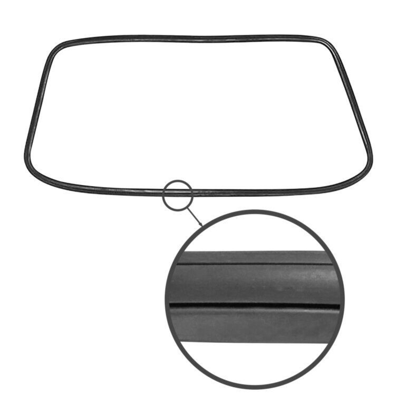 Front window seal 'Deluxe' (Alu trim) 311 845 121A