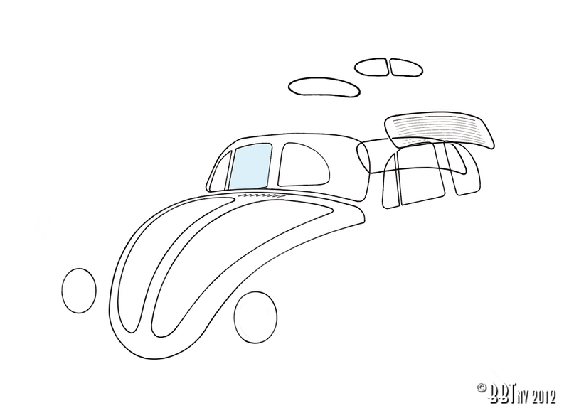 Deurruit rechts 111 845 201D