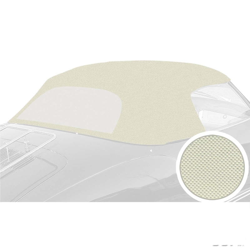 Capote Cabriolet, blanc vinyl 